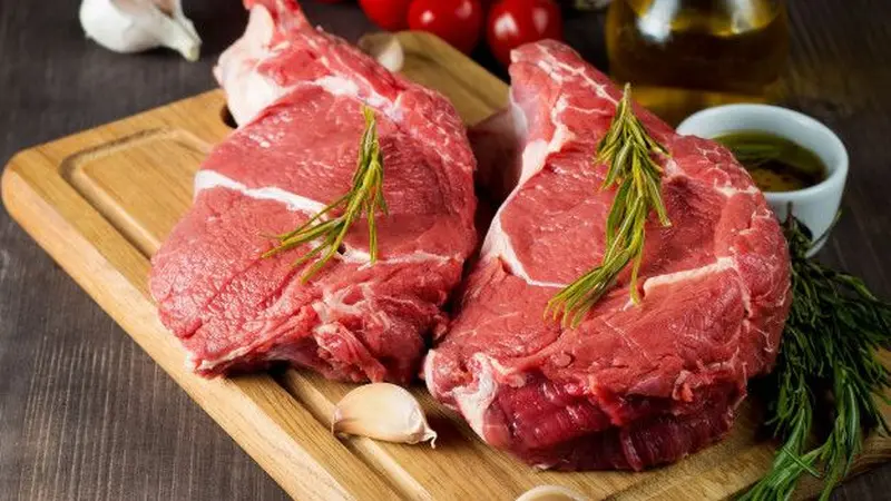menyimpan daging sapi